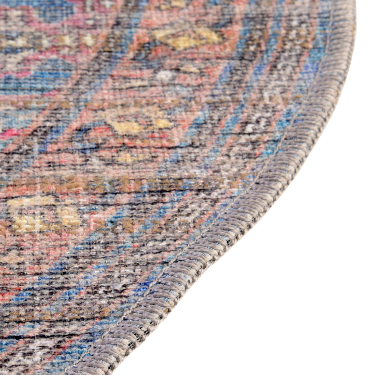 Vintage Memories Collection Area Rug -  Legacy Oval Antique Blue  lifestyle 41