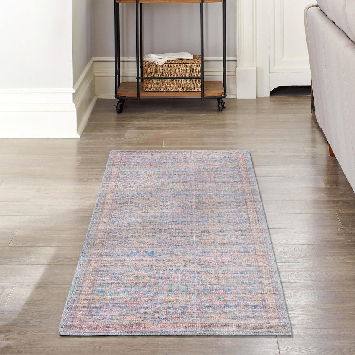 Vintage Memories Collection Area Rug -  Legacy Runner Antique Blue  lifestyle 86