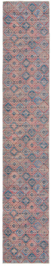 Rovaniemi Collection Area Rug - Canyon Runner Peach and Blue  lifestyle 20