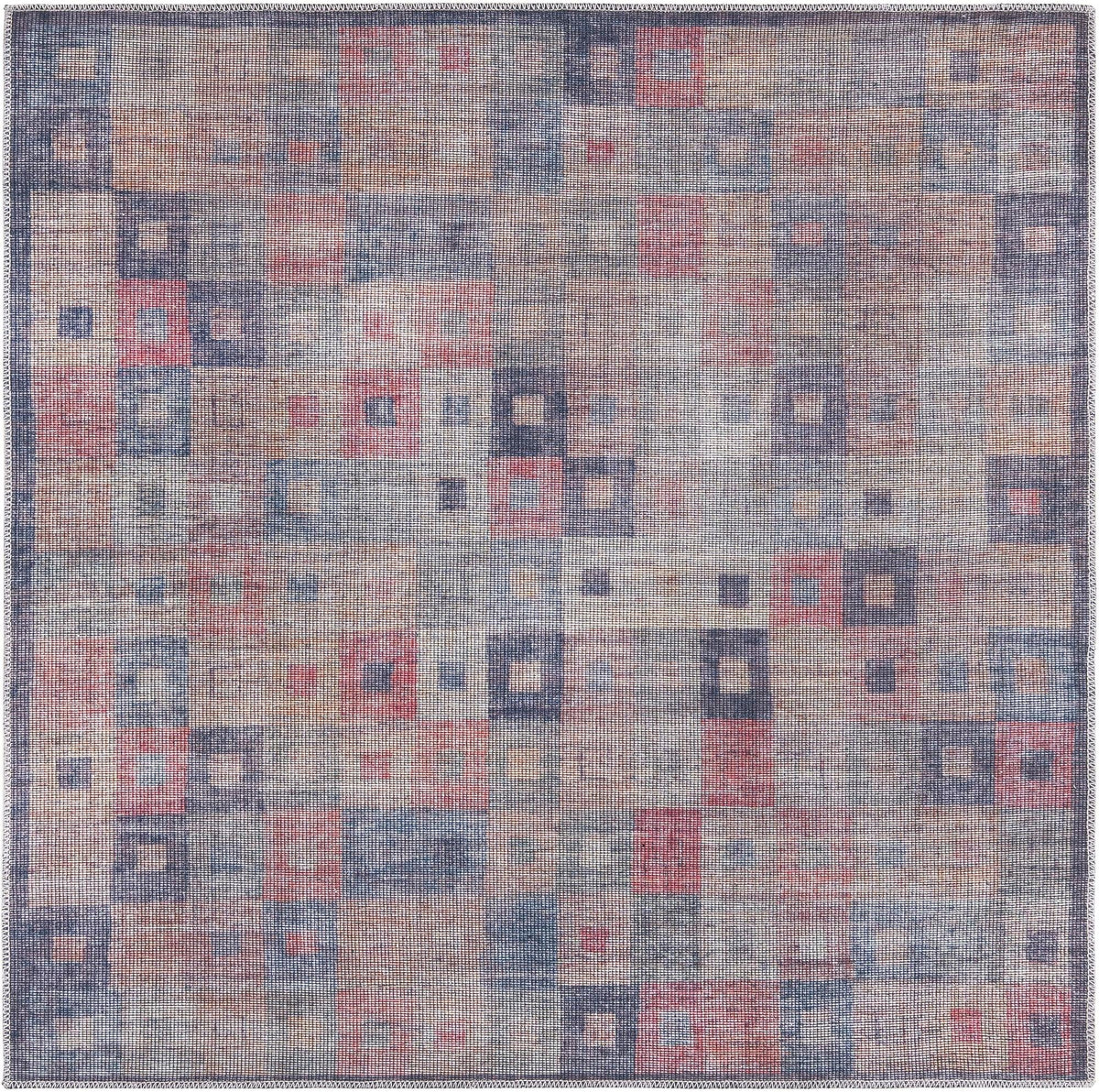 Mesa Modern Collection Area Rug -  Mojave Square Multi  lifestyle 14