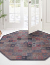 Mesa Modern Collection Area Rug -  Mojave Octagon Multi  lifestyle 20
