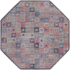 Mesa Modern Collection Area Rug -  Mojave Octagon Multi  lifestyle 16