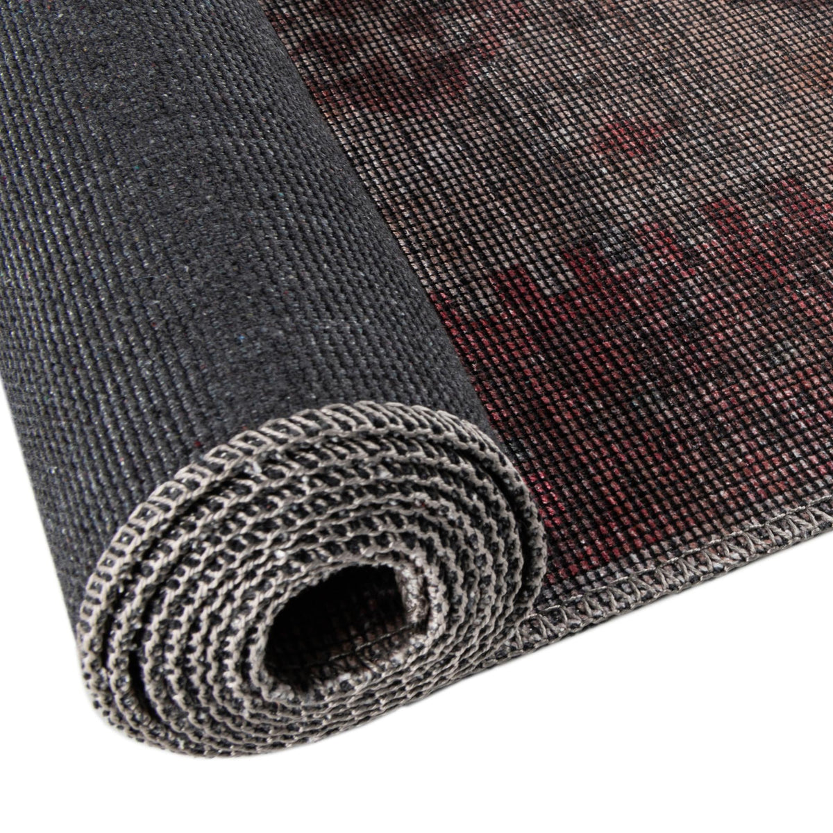 Mesa Modern Collection Area Rug -  Sonoran Octagon Rust red and Beige  lifestyle 57