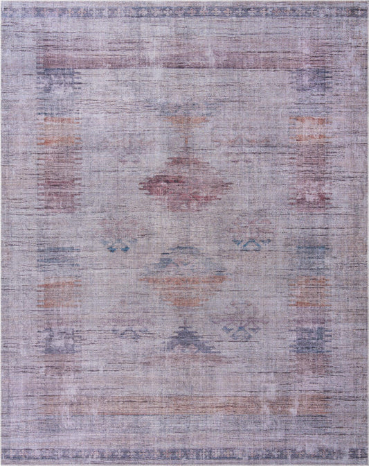 Mesa Modern Collection Area Rug -  Zuni Rectangle Sandy and Ivory Main