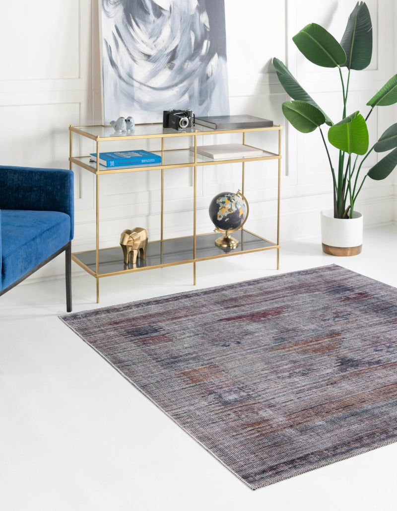 Mesa Modern Collection Area Rug -  Zuni Square Sandy and Ivory  lifestyle 23