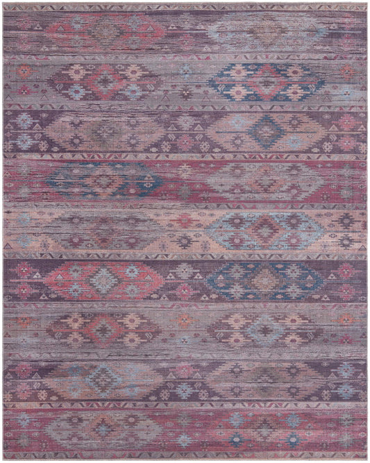 Mesa Modern Collection Area Rug -  Navajo Rectangle Multi Main