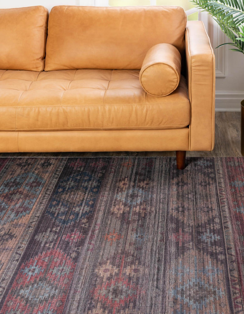 Mesa Modern Collection Area Rug -  Navajo Rectangle Multi  lifestyle 2