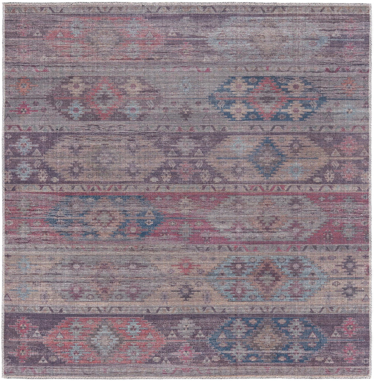Mesa Modern Collection Area Rug -  Navajo Square Multi  lifestyle 15