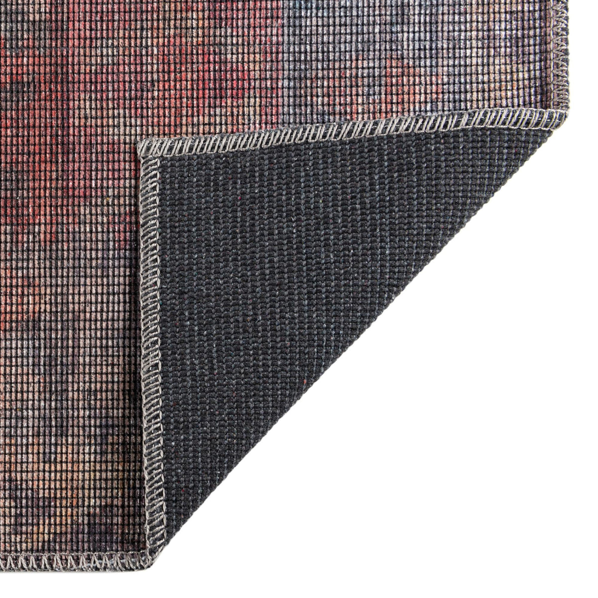 Mesa Modern Collection Area Rug -  Hualapai Rectangle Rust Blue  lifestyle 10