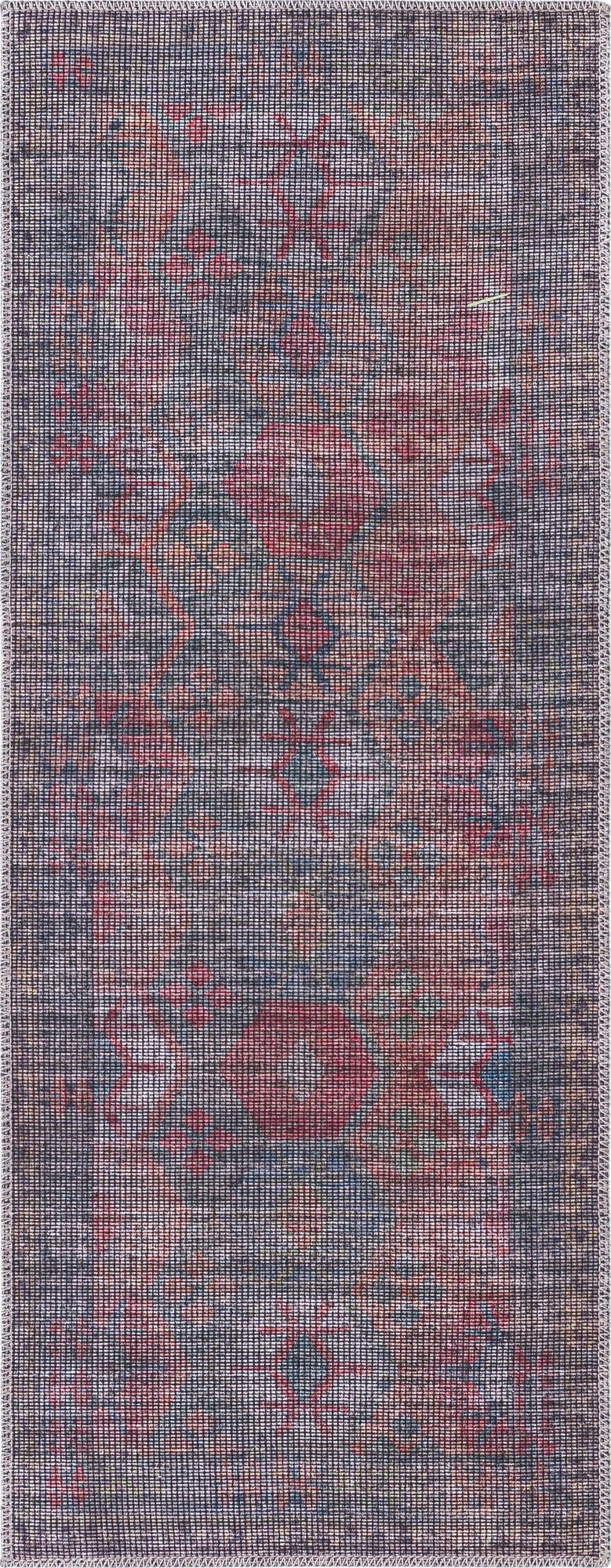Mesa Modern Collection Area Rug -  Hualapai Runner Rust Blue  lifestyle 19