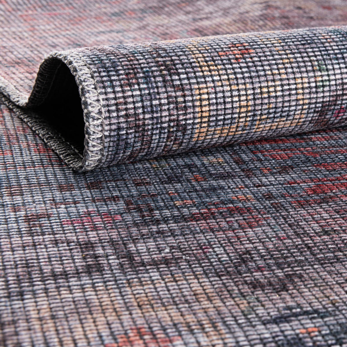 Mesa Modern Collection Area Rug -  Taos Rectangle Antique Blue  lifestyle 5