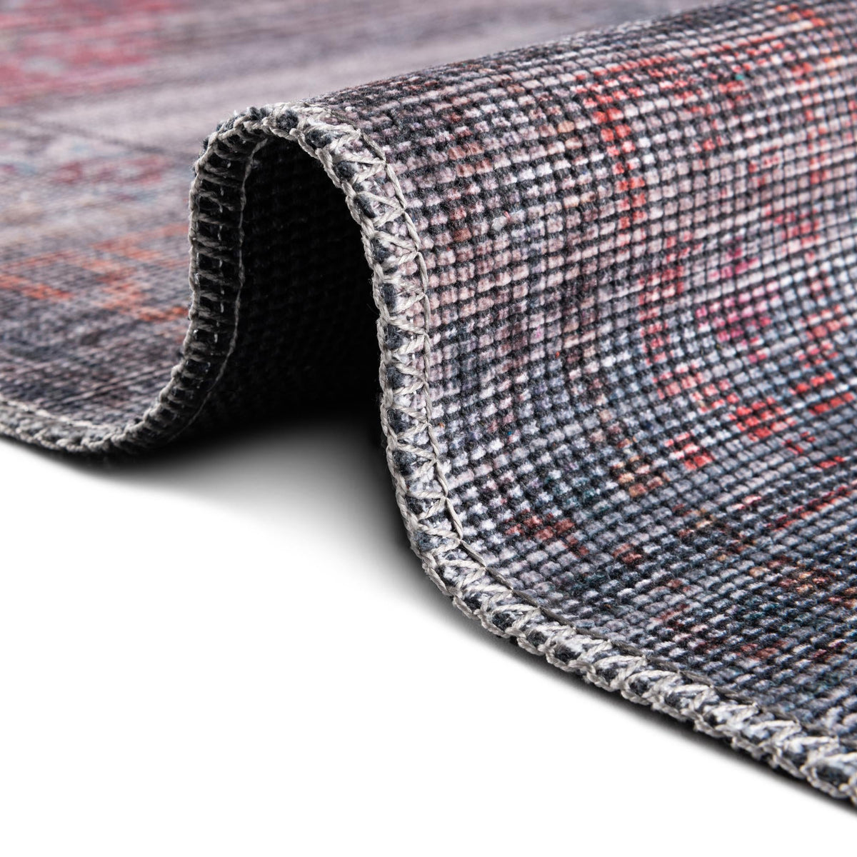 Mesa Modern Collection Area Rug -  Taos Rectangle Antique Blue  lifestyle 9