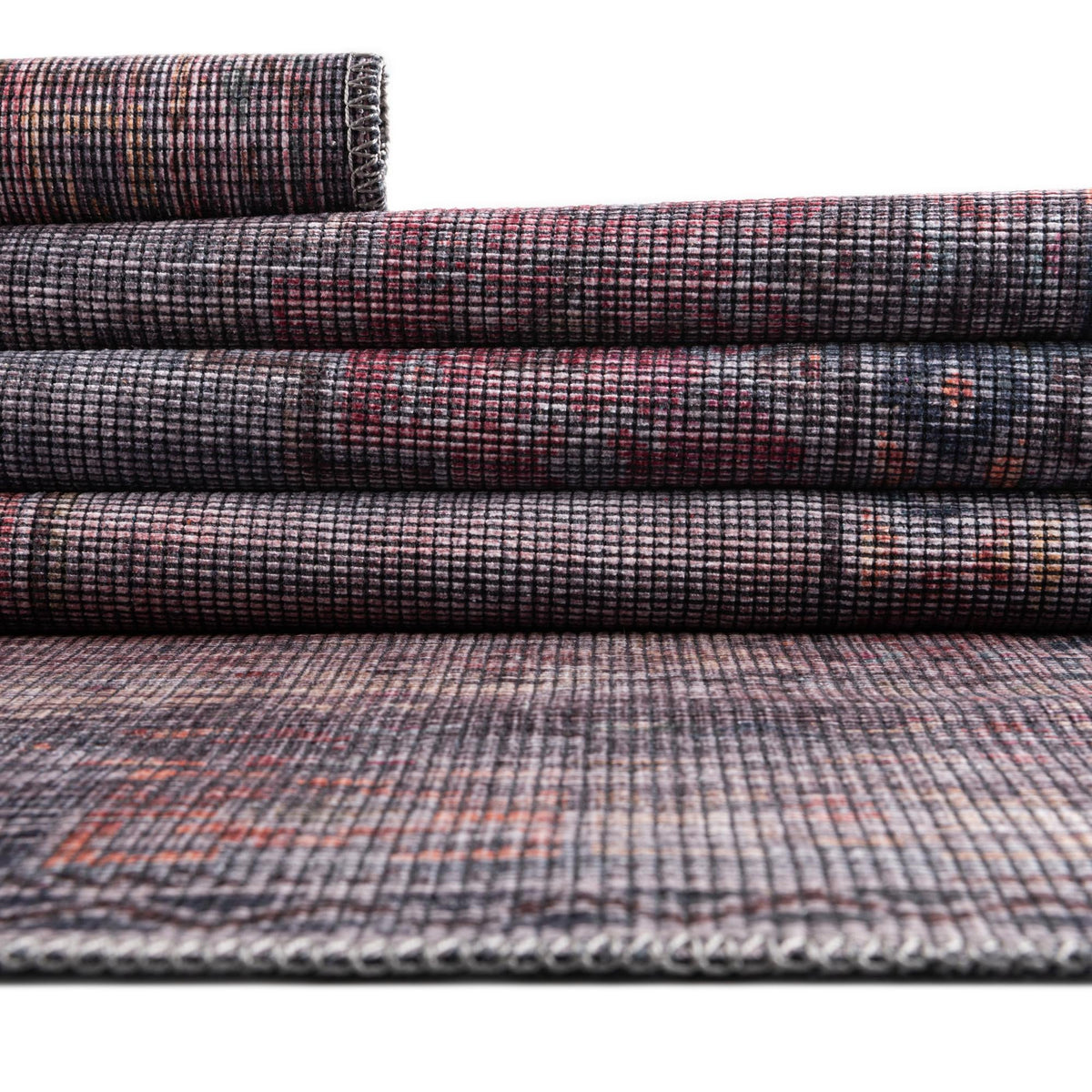Mesa Modern Collection Area Rug -  Taos Rectangle Antique Blue  lifestyle 13