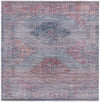 Mesa Modern Collection Area Rug -  Taos Square Antique Blue  lifestyle 14