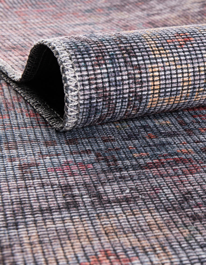 Mesa Modern Collection Area Rug -  Taos Round Antique Blue  lifestyle 32