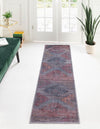 Mesa Modern Collection Area Rug -  Taos Runner Antique Blue  lifestyle 21
