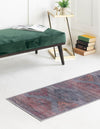 Mesa Modern Collection Area Rug -  Taos Runner Antique Blue  lifestyle 25
