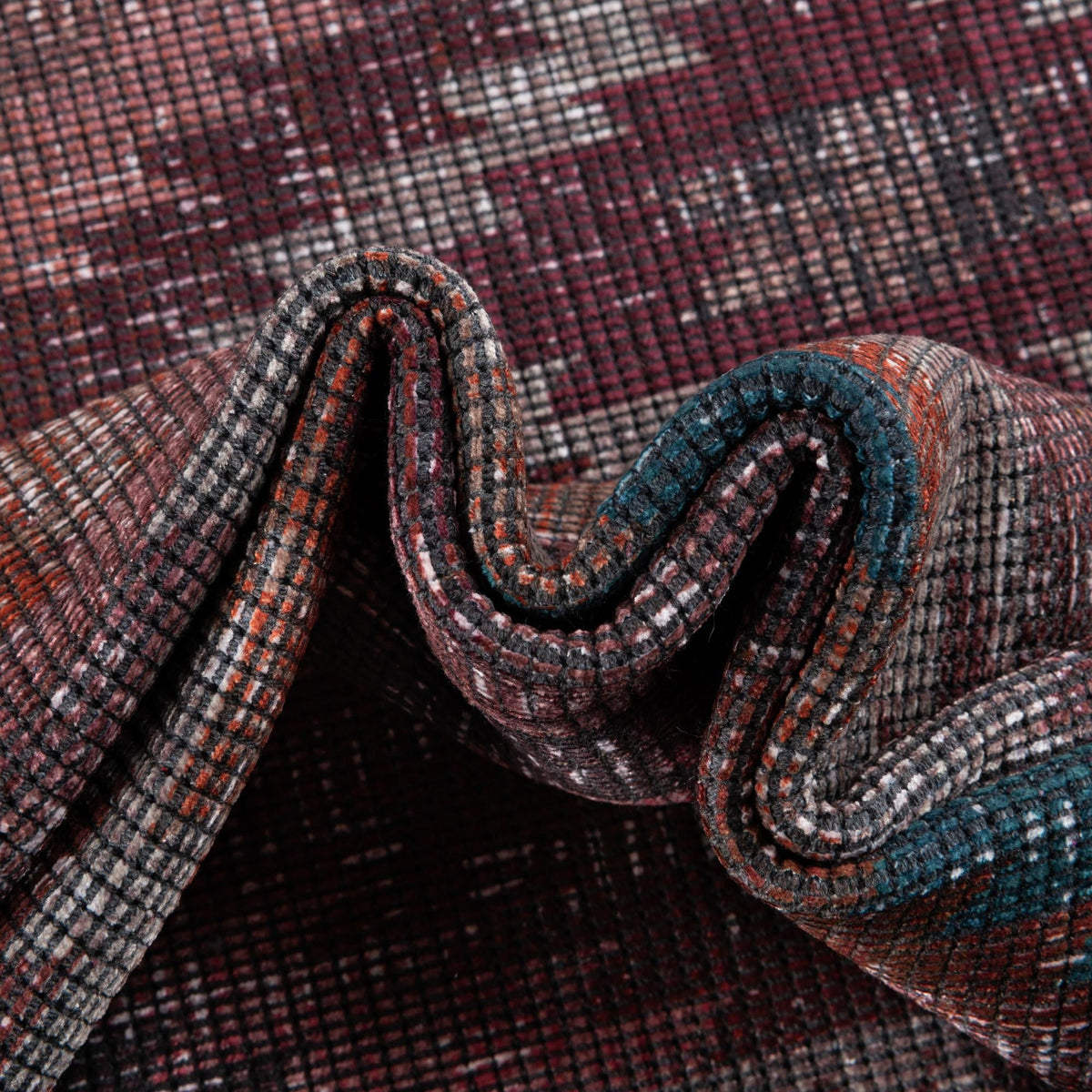 Mesa Modern Collection Area Rug -  Arroyo Rectangle Terracotta  lifestyle 7