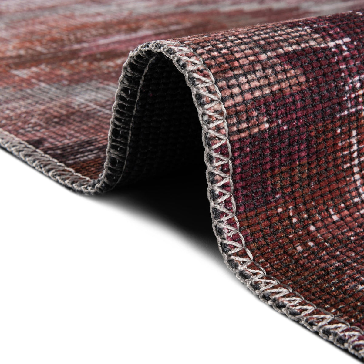 Mesa Modern Collection Area Rug -  Arroyo Rectangle Terracotta  lifestyle 9