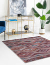 Mesa Modern Collection Area Rug -  Arroyo Square Terracotta  lifestyle 22