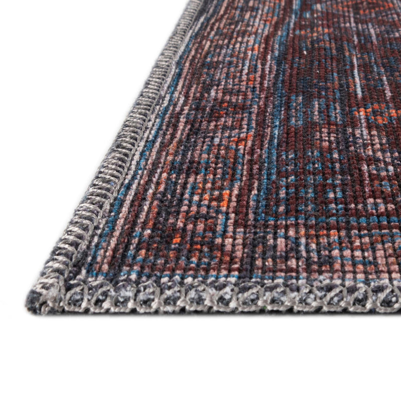 Mesa Modern Collection Area Rug -  Chaparral Octagon Charcoal and Gray  lifestyle 38