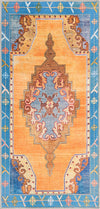 Heritage Elegance Collection Area Rug -  Winterthur (Orange) Runner Orange  lifestyle 14