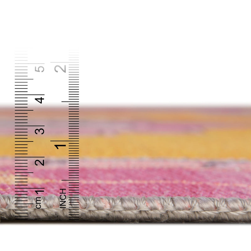 Heritage Elegance Collection Area Rug -  Winterthur (Yellow) Rectangle Yellow  lifestyle 4