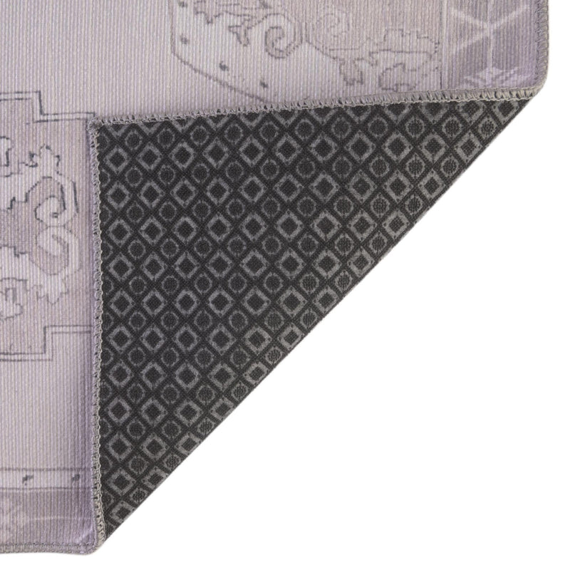 Heritage Elegance Collection Area Rug -  Winterthur (white Gray) Rectangle white Gray  lifestyle 8