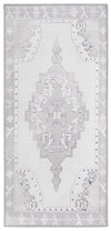 Heritage Elegance Collection Area Rug -  Winterthur (white Gray) Runner white Gray  lifestyle 14