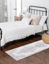 Heritage Elegance Collection Area Rug -  Winterthur (white Gray) Runner white Gray  lifestyle 24
