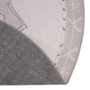 Heritage Elegance Collection Area Rug -  Winterthur (white Gray) Round white Gray  lifestyle 50