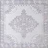 Heritage Elegance Collection Area Rug -  Winterthur (white Gray) Square white Gray  lifestyle 18