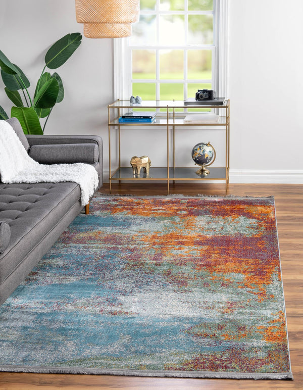 Arcadia Rugs Collection Area Rug -  Avalon Rectangle Multi  lifestyle 3