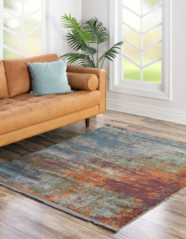 Arcadia Rugs Collection Area Rug -  Avalon Square Multi  lifestyle 21