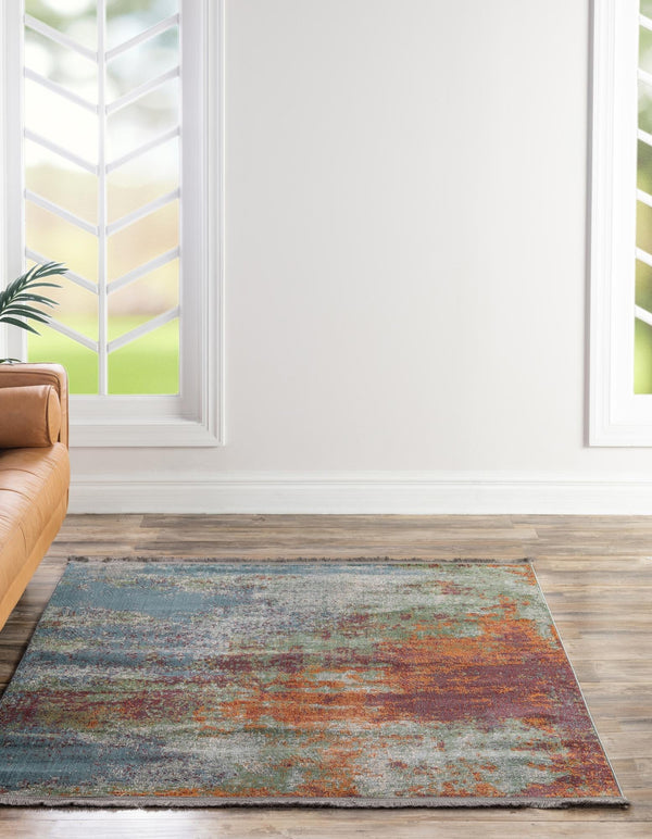 Arcadia Rugs Collection Area Rug -  Avalon Square Multi  lifestyle 26