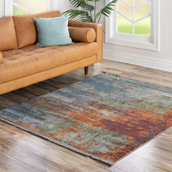 Arcadia Rugs Collection Area Rug -  Avalon Square Multi  lifestyle 79
