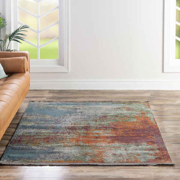 Arcadia Rugs Collection Area Rug -  Avalon Square Multi  lifestyle 84