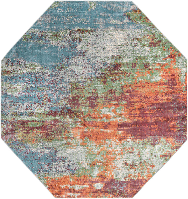 Arcadia Rugs Collection Area Rug -  Avalon Octagon Multi  lifestyle 18