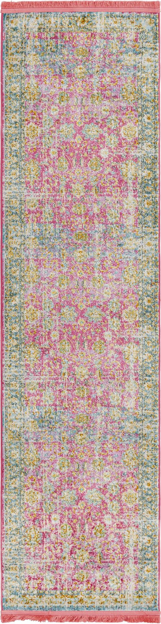 Arcadia Rugs Collection Area Rug -  Shangri-La Runner Pink  lifestyle 23