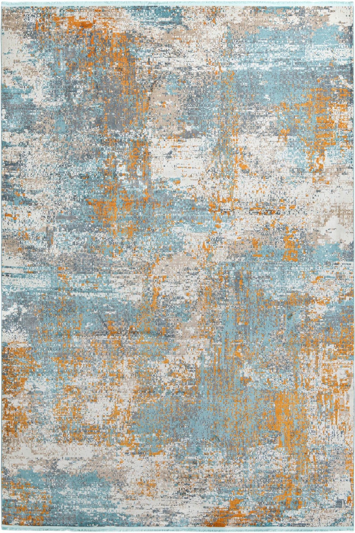 Arcadia Rugs Collection Area Rug -  Nirvana Rectangle Cream Blue Main