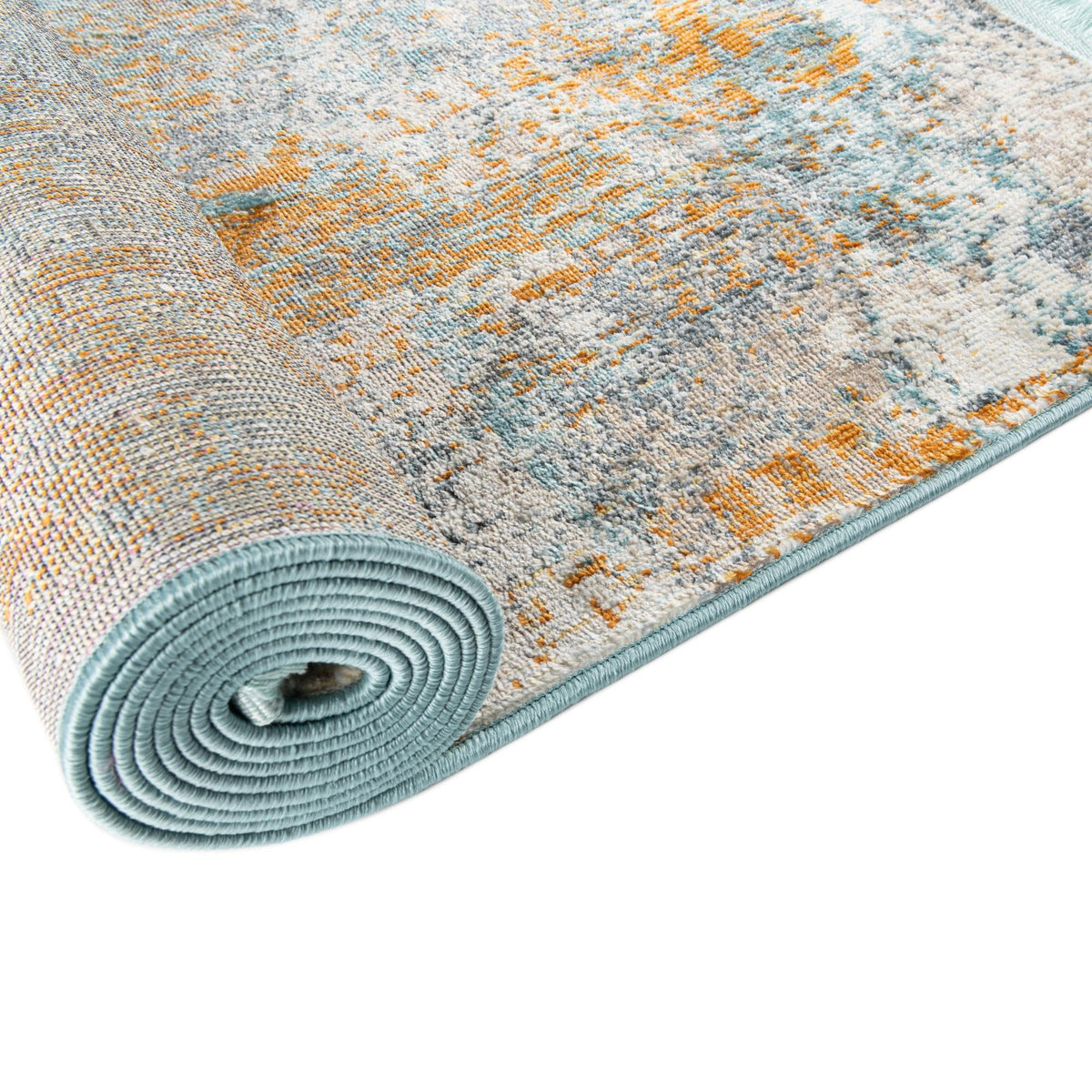 Arcadia Rugs Collection Area Rug -  Nirvana Rectangle Cream Blue  lifestyle 12
