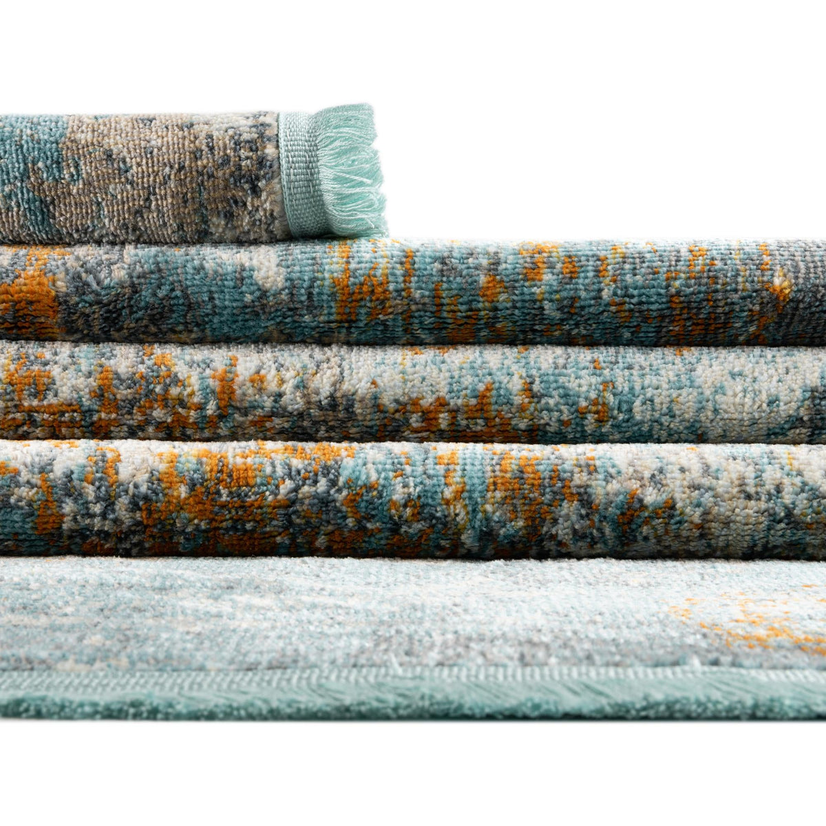 Arcadia Rugs Collection Area Rug -  Nirvana Rectangle Cream Blue  lifestyle 14