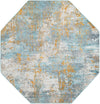 Arcadia Rugs Collection Area Rug -  Nirvana Octagon Cream Blue  lifestyle 20