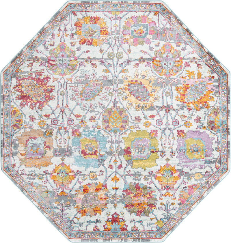 Arcadia Rugs Collection Area Rug -  Elysium Octagon Multi  lifestyle 22