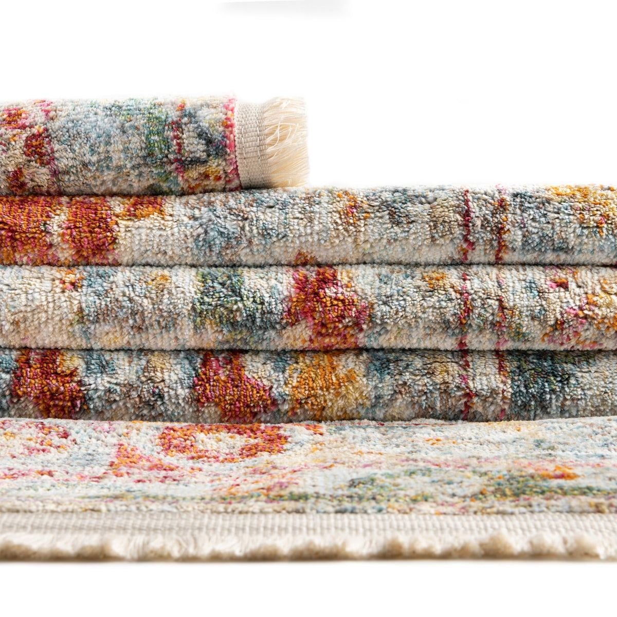 Arcadia Rugs Collection Area Rug -  Xanadu Rectangle Salmon  lifestyle 15