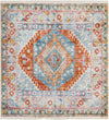 Arcadia Rugs Collection Area Rug -  Xanadu Square Salmon  lifestyle 51