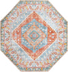 Arcadia Rugs Collection Area Rug -  Xanadu Octagon Salmon  lifestyle 21