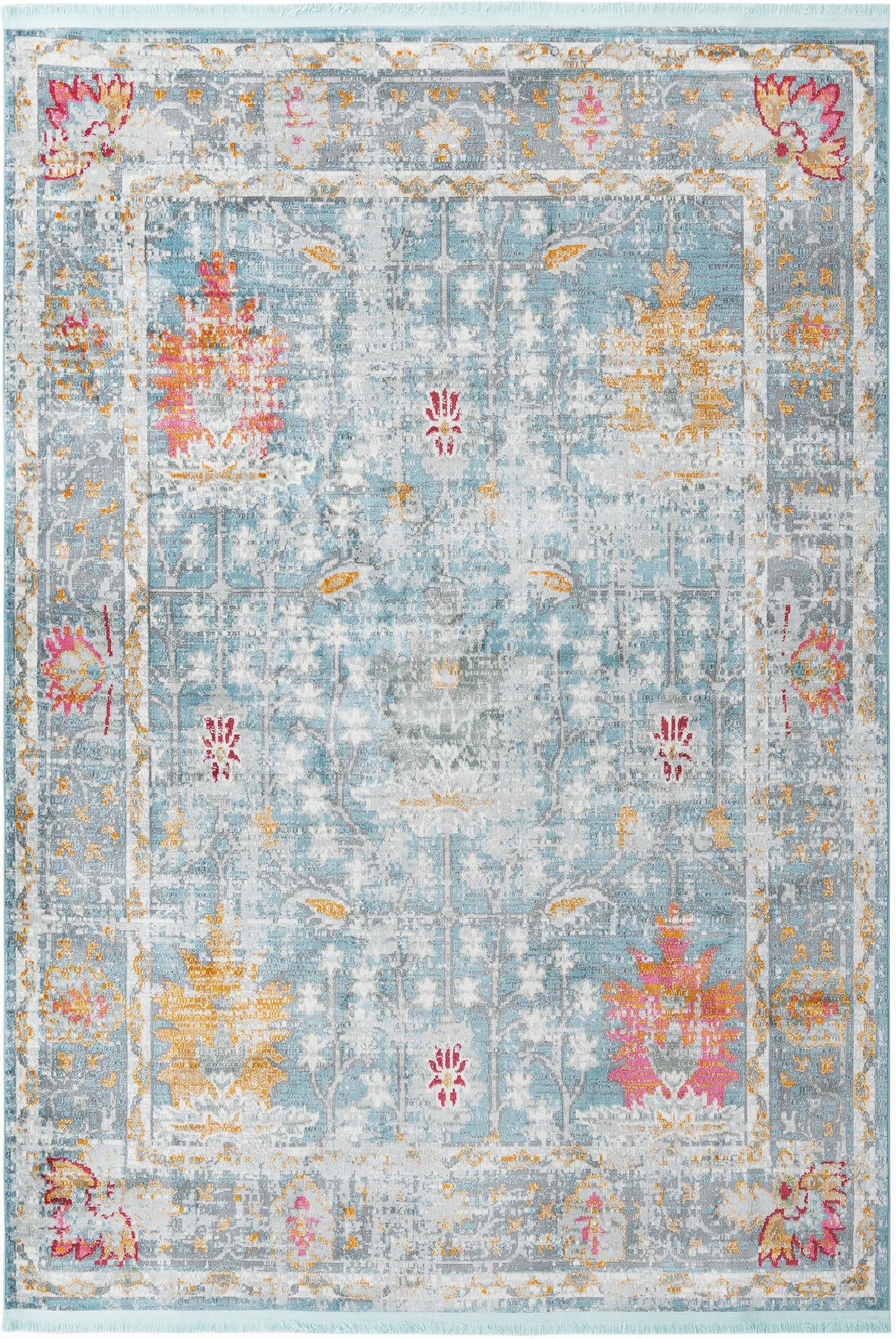 Arcadia Rugs Collection Area Rug -  Olympus Rectangle Blue Main