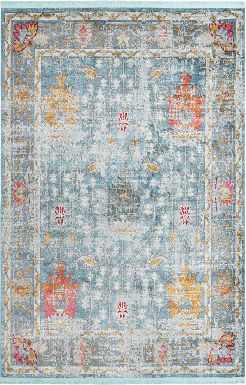Arcadia Rugs Collection Area Rug -  Olympus Rectangle Blue  lifestyle 3