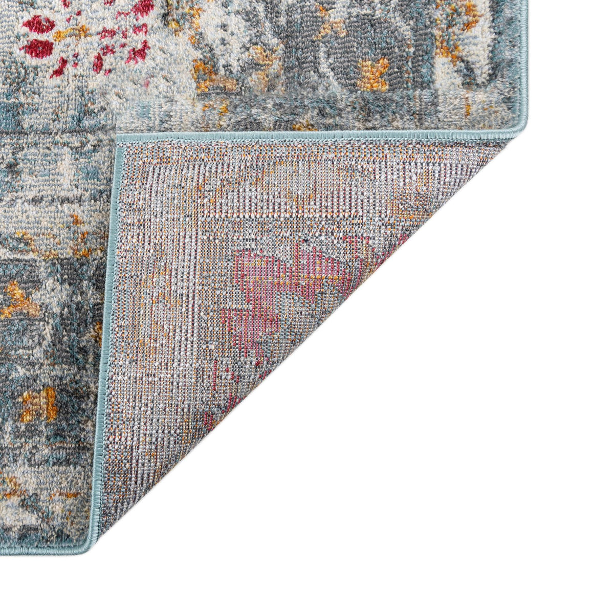 Arcadia Rugs Collection Area Rug -  Olympus Octagon Blue  lifestyle 69